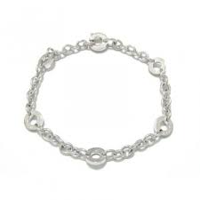 Bvlgari Charms 18k White Gold Bracelet Br852326 White Gold Bracelet Bvlgari Jewelry Charm Jewelry