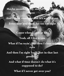 Lady Antebellum What If I Never Get Over You Lady Antebellum Lyrics Lady Antebellum Songs Lady Antebellum