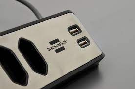 8 warning signs of dangerously outdated. Brennenstuhl Estilo Corner Socket Strip With Usb Charging Function 4 Way 2x Earthed Sockets 2x Euro Sockets Silver Black Brennenstuhl