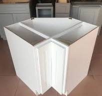 [Hot Item] Muebles de cocina de madera, listos para ensamblar, fábrica  directa, armarios de esquina de pared sólidos