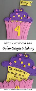Muffin Einladung Zum Kindergeburtstag Basteln Einladung Kindergeburtstag Basteln Madchen Einladung Kindergeburtstag Einladungskarten Kindergeburtstag