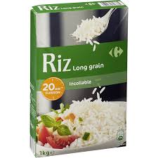 Riz Long Grain Incollable Carrefour La Boite D 1kg A Prix Carrefour Riz Long Grain Cuisine Et Boissons Recettes De Cuisine