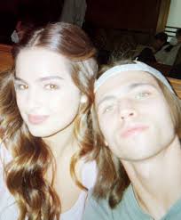 Addison Rae with Robbie Keane