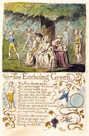 When voices of children are heard on the green and laughing is heard on the hill, my heart is at rest within my breast and everything else is still then come home my children the sun is gone down. The Echoing Green Wikiwand
