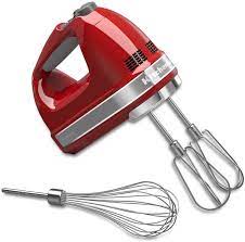 Widen your horizons with mixer attachments. Amazon De Kitchenaid Khm7210 7 Fach Digitales Hand Mixer Mit Turbo Schlagel Ii Zubehor 9 5 X 5 5 X 7 8 Inches 2 1 Pounds Empire Rot