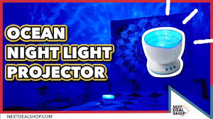 Relax With Ocean Waves In Your Room Ocean Night Light Projector Next Deal Shop Youtube