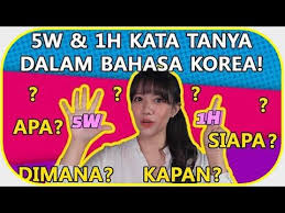 Ini Dia Cara Tanya Dalam Bahasa Korea Borassaem Youtube Bahasa Korea Belajar