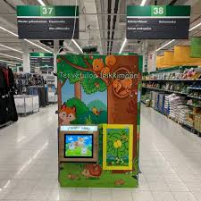 New Installation With Our Beloved Magicwall In A Supermarket Made By Toygroupoy Goldcraftoak Kidscorner Supermark Supermarket Gold Crafting Kids Corner