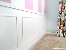 Chair rail painted same color as lower wall. Picture Frame Moldings On A Budget How To Nest For Less