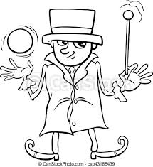 All rights belong to their respective owners. Wizard Or Elf Coloring Page Black And White Cartoon Illustration Of Wizard Or Elf Fantasy Character Coloring Page Canstock