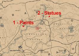 Finding the strange statues is much easier than solving the puzzle. Red Dead Redemption Guide 2 Statue Treasure Money Secret Millenium