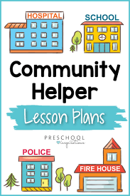 These shape activities for preschoolers encourage your child to identify shapes in. Community Helper Lesson Plans Preschool Inspirations