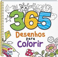 Desenhos de bolas de natal para colorir. Livro 365 Desenhos Para Colorir Livros De Entretenimento Magazine Luiza