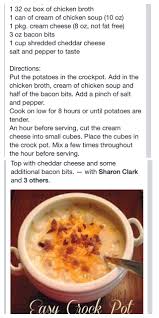 Easy Crock Pot Potato Soup Crock Pot Potatoes Potato Soup Crock Pot Potato Soup Crock Pot Easy