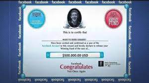 This is the message he sent to explain the lottery: New Warning About Lottery Scam On Facebook Video Abc News