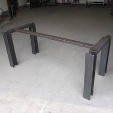Metal Beam Table Google Search Pieds De Table Table Bois Mobilier De Salon