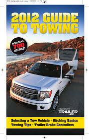 Trailer Life Towing Guide 2012 Manualzz Com