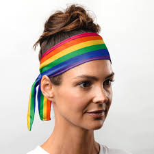 Suddora Rainbow Tie Headband