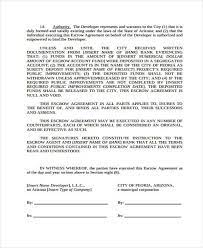 They are most often used by buyers and sellers to a real estate transaction. Free 11 Escrow Agreement Forms In Pdf Ms Word