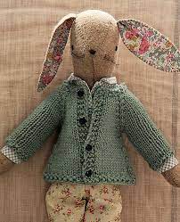 Knitting is the construction of an elastic, porous fabric, created by interlocking yarns by means of needles. This Is A Basic Staple For Any Rabbit Wardrobe I Would Think Suitable For Boy Or Girl Bunnies Just Foll Rabbit Knitting Pattern Softie Pattern Knitted Dolls