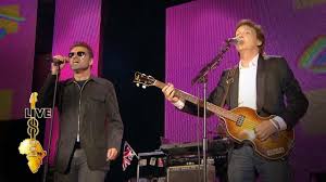 Paul Mccartney George Michael Drive My Car Live 8 2005 Youtube George Michael Paul Mccartney Bob Geldof