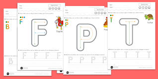 Reconnaitre Tracer Et Ecrire Les Lettres Capitales En Maternelle Lettre Capitale Lettres En Maternelle Tracer Des Lettres