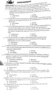 The reason why many marriages are breaking up. How Much Do You Know About Courtship Dating And Marriage Find Out By Answering The Following Brainly Ph