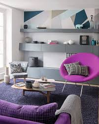 Le Journal De La Maison Sur Instagram Mur Du Fond Mais Traite A Fond Rangements Sur Mesure Et Peinture Geometrique Creee Et R In 2020 Coffee Table Home Decor Room