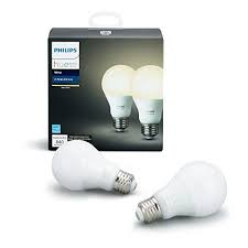 Philips Hue White A19 2 Pack 60w Equivalent Dimmable Led Https Www Amazon Com Dp B073ssnnnh Ref Cm Sw R Pi D Hue Philips Led Smart Bulb Smart Light Bulbs