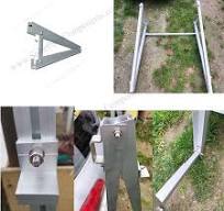Adjustable tripod solar mounting systems for flat roof top