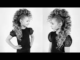 Curly Mohawk With Braids Youtube Curly Mohawk Mohawk Braid Hair Styles