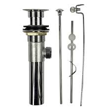 brass pop up assembly in chrome (case