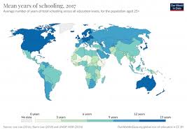 Schooling is education that children receive at school. Global Education Our World In Data