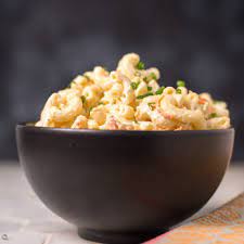 Mac salad (with chicken katsu and rice) at gochi grill (oahu) we love to eat mac salad in hawaii. How To Make Authentic Hawaiian Macaroni Salad Foodology Geek