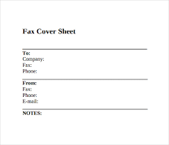 You can also choose to fill your all information on any separate line. Free 11 Sample Fax Cover Sheet Templates In Pdf Ms Word