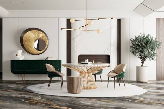Mixing materials: how to combine wood, metal and glass in decoration - ALMA de LUCE