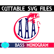 Download Crafty Cuttables On Twitter Crafty Cuttables Store Wide Sale We Look Forward To Seeing You Check Out My Newest Listing Here Https T Co Dmcug4jyjf Fishing Monogram Bass Fish Svg Svg Monogram Fish Monogram Bass Monogram Svg Monogram Svg File