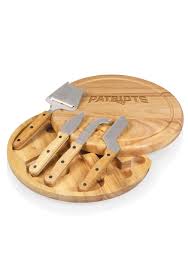 Nfl New England Patriots Circo Cheese Board Utensil Set