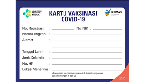 Juga contoh dokumen persyaratan dan pengumuman alokasi formasi cpns 2018. Kebijakan Sertifikat Penerima Vaksin Covid Dikritik Kenapa