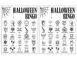 They are cards that add to the funny of birthday party. Halloween Bingo Printable Game Cards Template Paper Trail Design