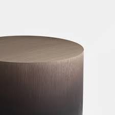 If you are unable to sand back then really your only option to make the dining set black would be to apply a black paint over the top. Tie Dye Side Table By Stephane Parmentier South Hill Home