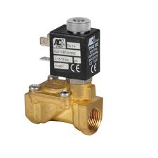 ACL Solenoid Valve 2/2-Way – Water Oil Compressed Air – 15 Bar – Currentless Opened (without electric coil), ½'' BSP Female - Andrew P.M Petrides & Sons Ltd
