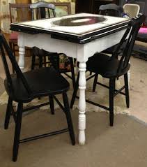 I am making this one out of mat board for the tutorial. Black And White Art Deco Enamel Table By Thefunkadelicflea On Etsy 595 00 Kitchen Dining Room Kitchen Tops Vintage Kitchen Dining Room Walls