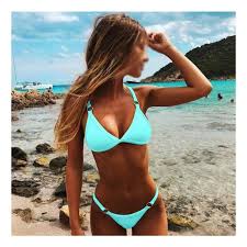 Maillot giant triangle bleu à la coupe anatomique disposant du tissu trans textura qui évacue l'humidité pendant votre effort. Maillot De Bain Femme 2 Pieces Sexy Bikini Triangle En Metal Solide Bleu Clair Bleu Cdiscount Pret A Porter