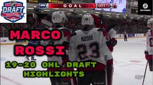 Blue marco rossi was the main protagonist in seal world series. Marco Rossi 2020 Nhl Draft Prospect Profile An Awesome Austrian Ace All About The Jersey