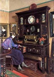 The Oak Dresser Art Uk Art Uk Discover Artworks The Oak Dresser Art Gallery Interior Painting Art