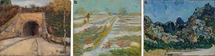 That is what van gogh is trying to convey to the viewer in this painting, he did this with the use of vibrant colors. Altered Identity Fleeting Colors And Obscured Surfaces In Van Gogh S Landscapes In Paris Arles And Saint Remy Heritage Science Full Text