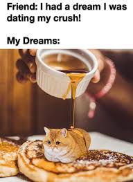 Have you ever wondered what it means to dream about your crush? Friend I Had A Dream I Was Dating My Crush Meme Ahseeit