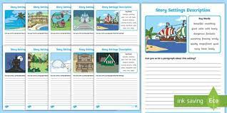 Story Settings Description Writing Frames Descriptive Writing Story Setting Character Trait Lessons