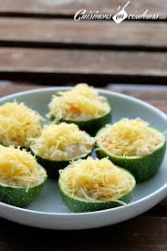 Courgettes Rondes Farcies Au Saumon Fume Et Au Fromage Frais Cuisinons En Couleurs Recette Courgette Ronde Farcie Recette Courgette Farcie Recette Avec Courgette